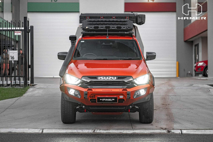HAMER ISUZU D-MAX 2021-Present BULL BAR King Series (Incl. Rated Recovery Points)