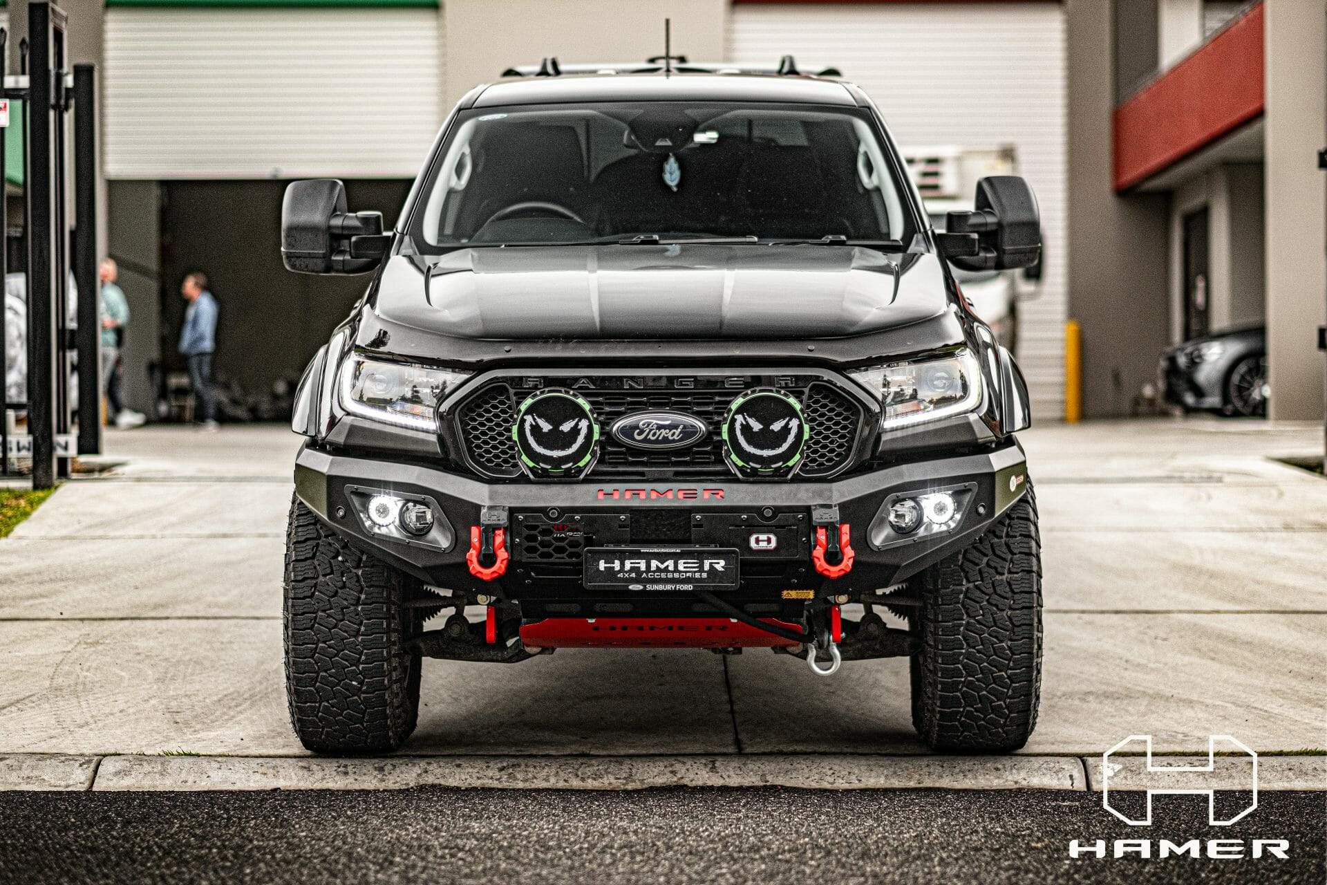 HAMER FORD RANGER PX2-PX3 2015-2022 BULL BAR King Series
