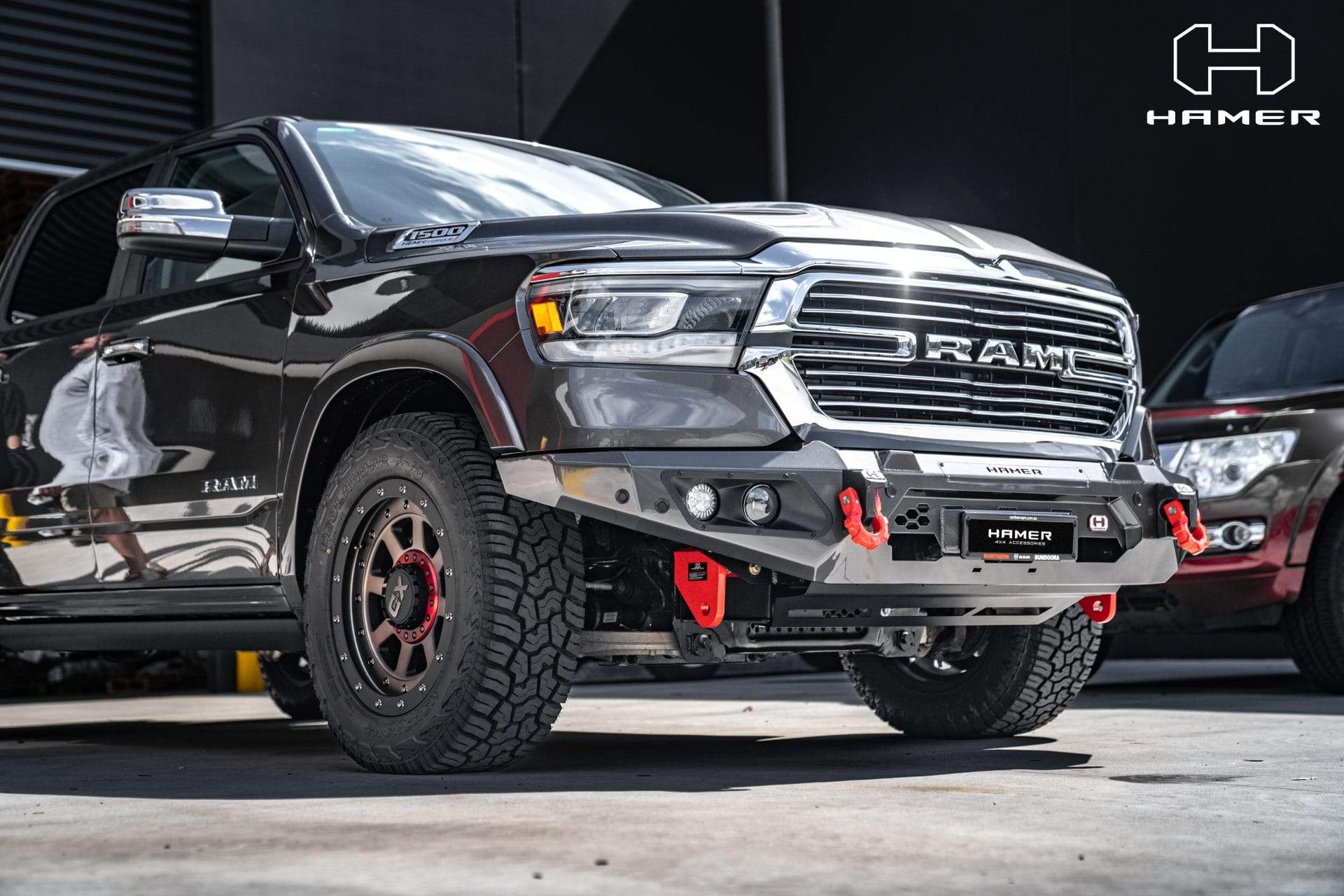 HAMER RAM 1500 DT 2021-Present BULL BAR King Series (Incl. Rated Recovery Points)