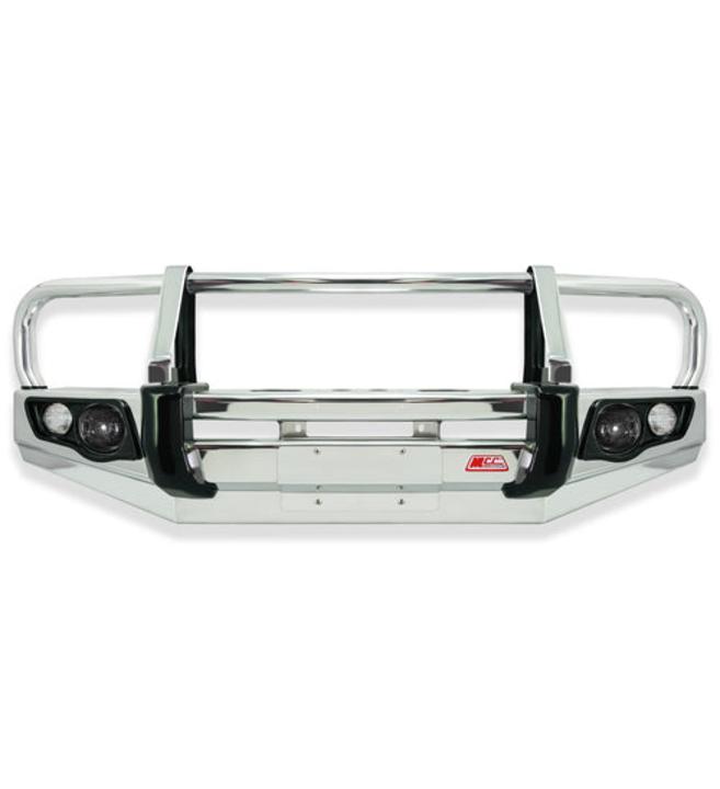 BT50 UP UR 2012-2020 707-02A Alloy Falcon Bull Bar Black A-Frame Package (LED Foglight) - SKU MCC-06002-702A