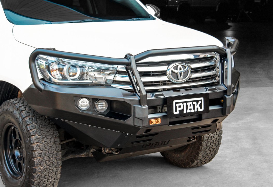 PIAK Elite 3-Loop Winch Bar Toyota Hilux 2015-2018