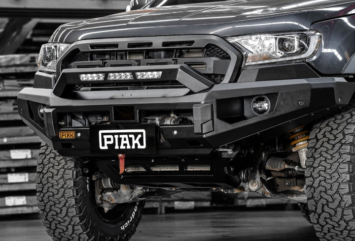PIAK Elite Non Loop Winch Bar Ford Ranger & Everest 2015-2022 (Black)