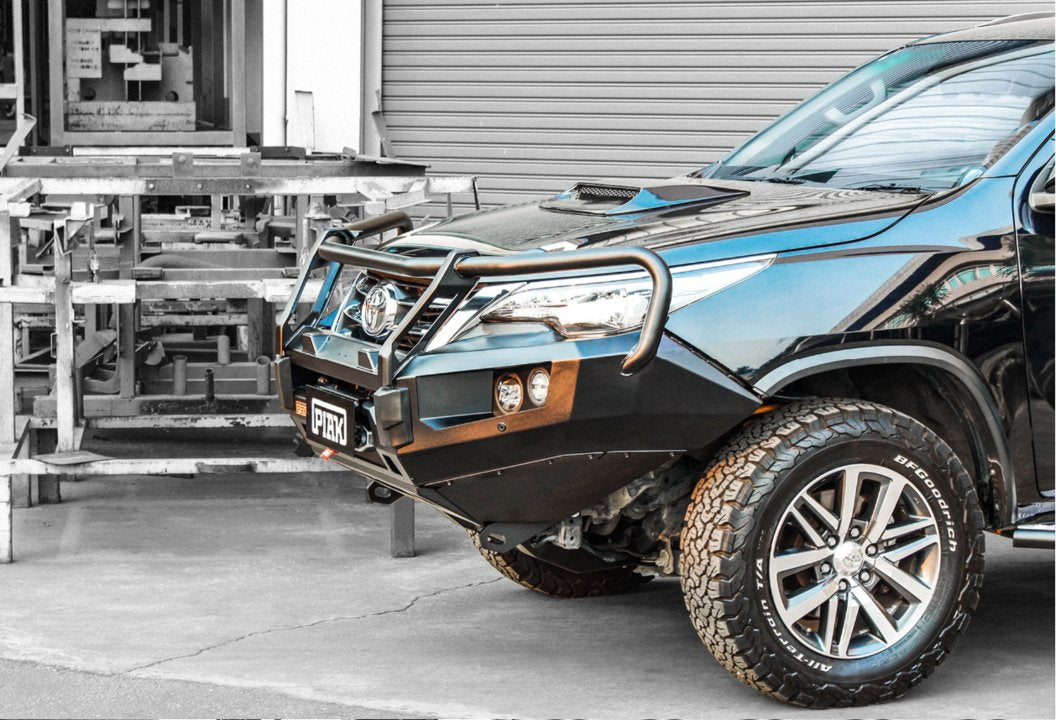 PIAK Elite 3-Loop Winch Bar Toyota Fortuner 2015+ (Black)