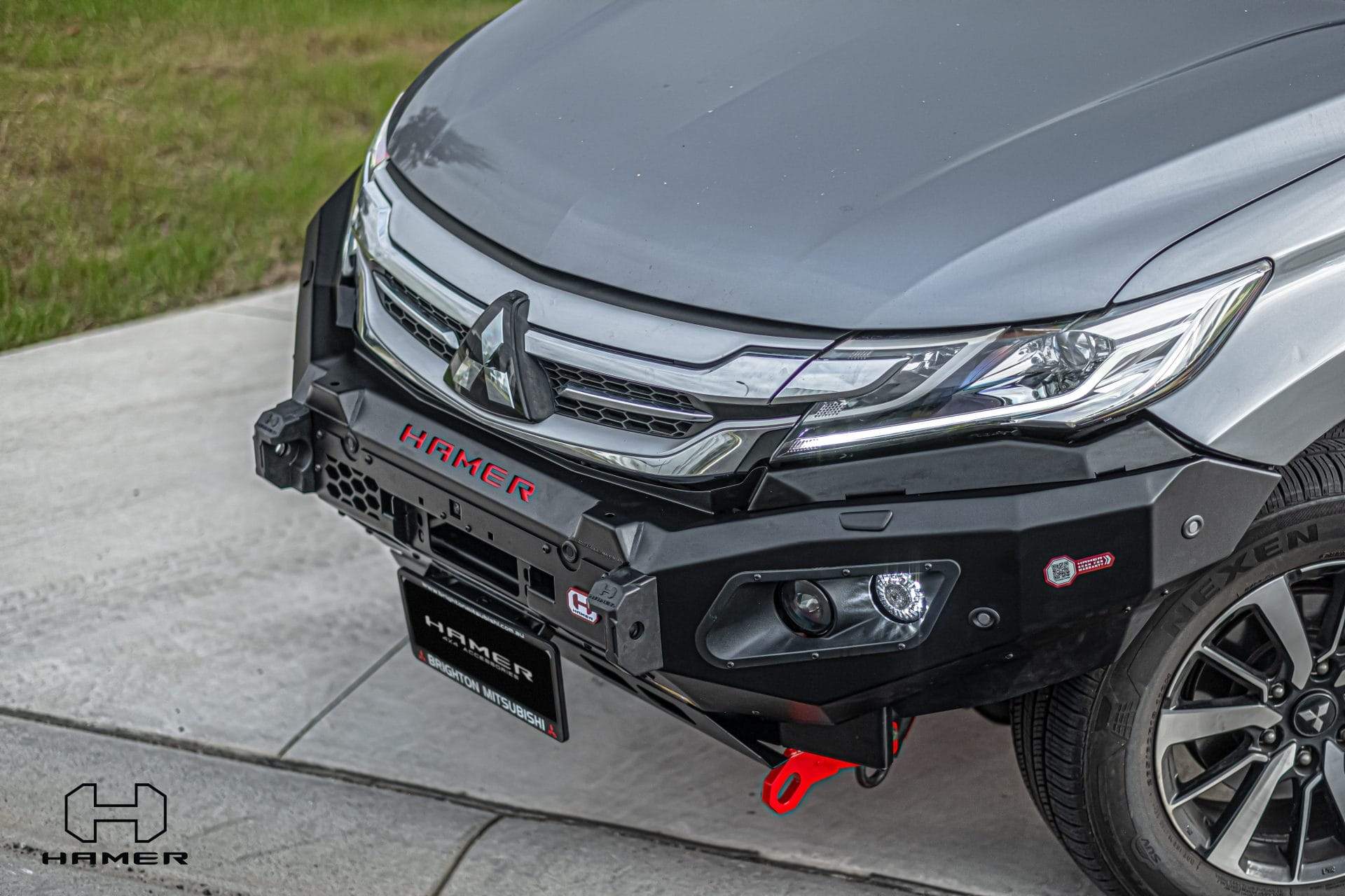 HAMER MITSUBISHI PAJERO SPORT QE 2016-2019 BULL BAR King Series