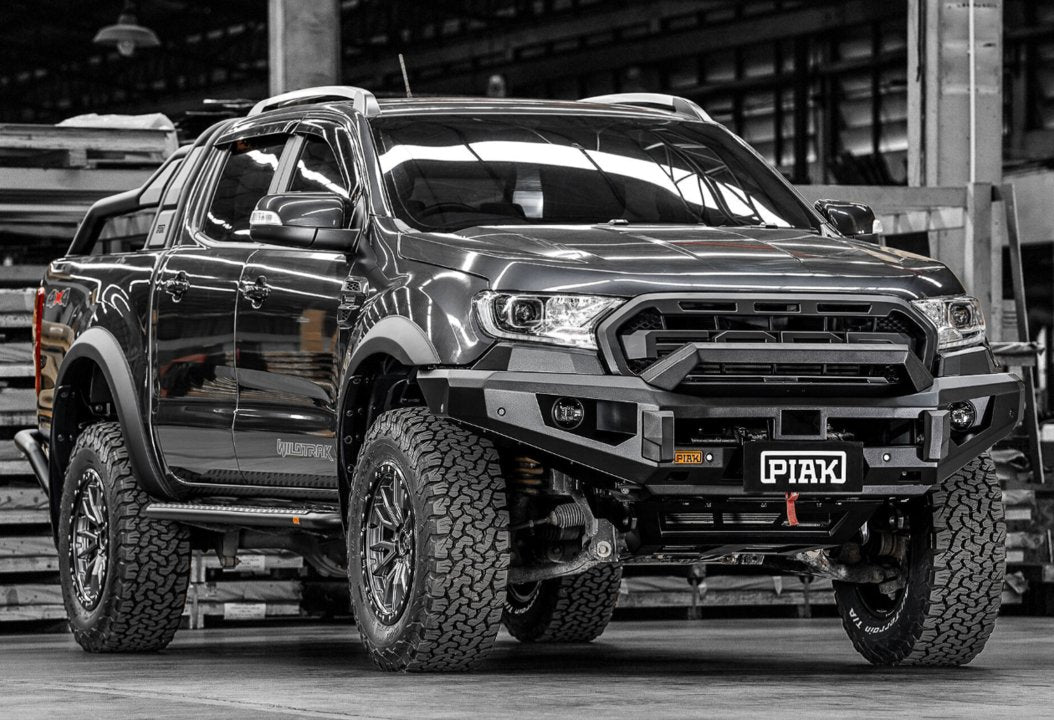 PIAK Elite Non Loop Winch Bar Ford Ranger & Everest 2015-2022 (Black)