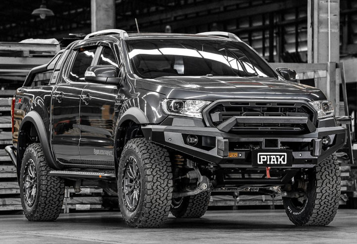PIAK Elite Non Loop Winch Bar Ford Ranger & Everest 2015-2022 (Black)