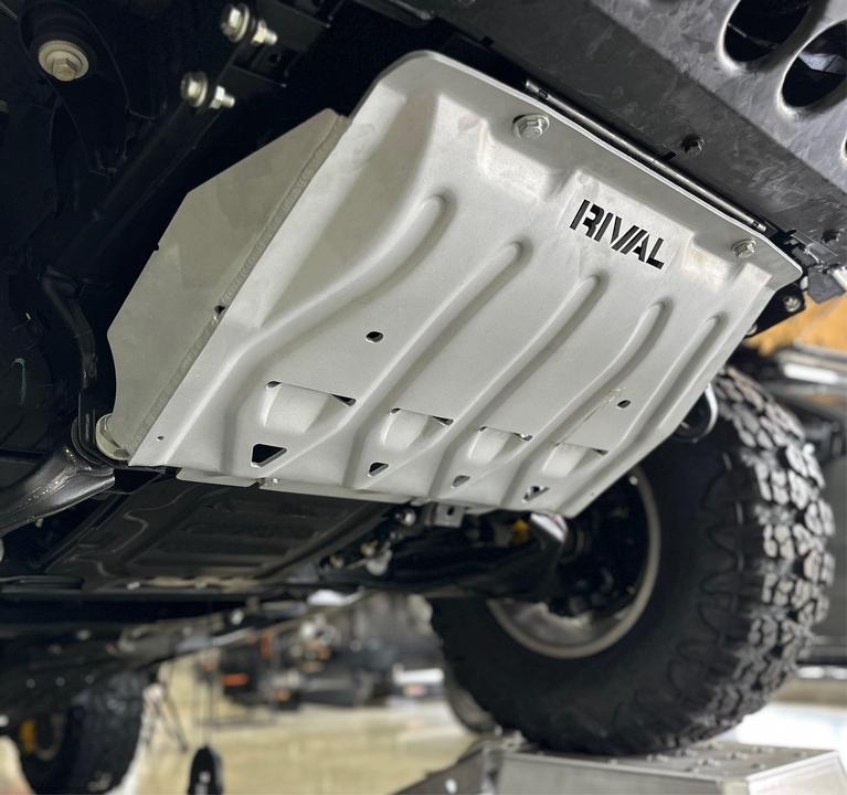 Rival 4x4 Radiator Underbody Armour Ford Ranger Px1 Px2 Px3 / Ford Everest 2015-2022 / Maz