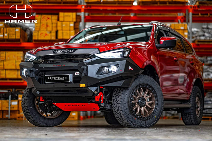 HAMER ISUZU MUX 2021-Present BULL BAR King Series (Incl. Rated Recovery Points)