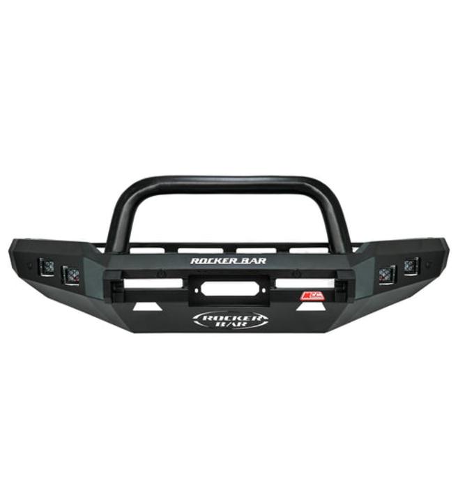 Dmax RT 2012-2016 078-01SQSBL Rocker Bull Bar Single Sand Black Loop Package
