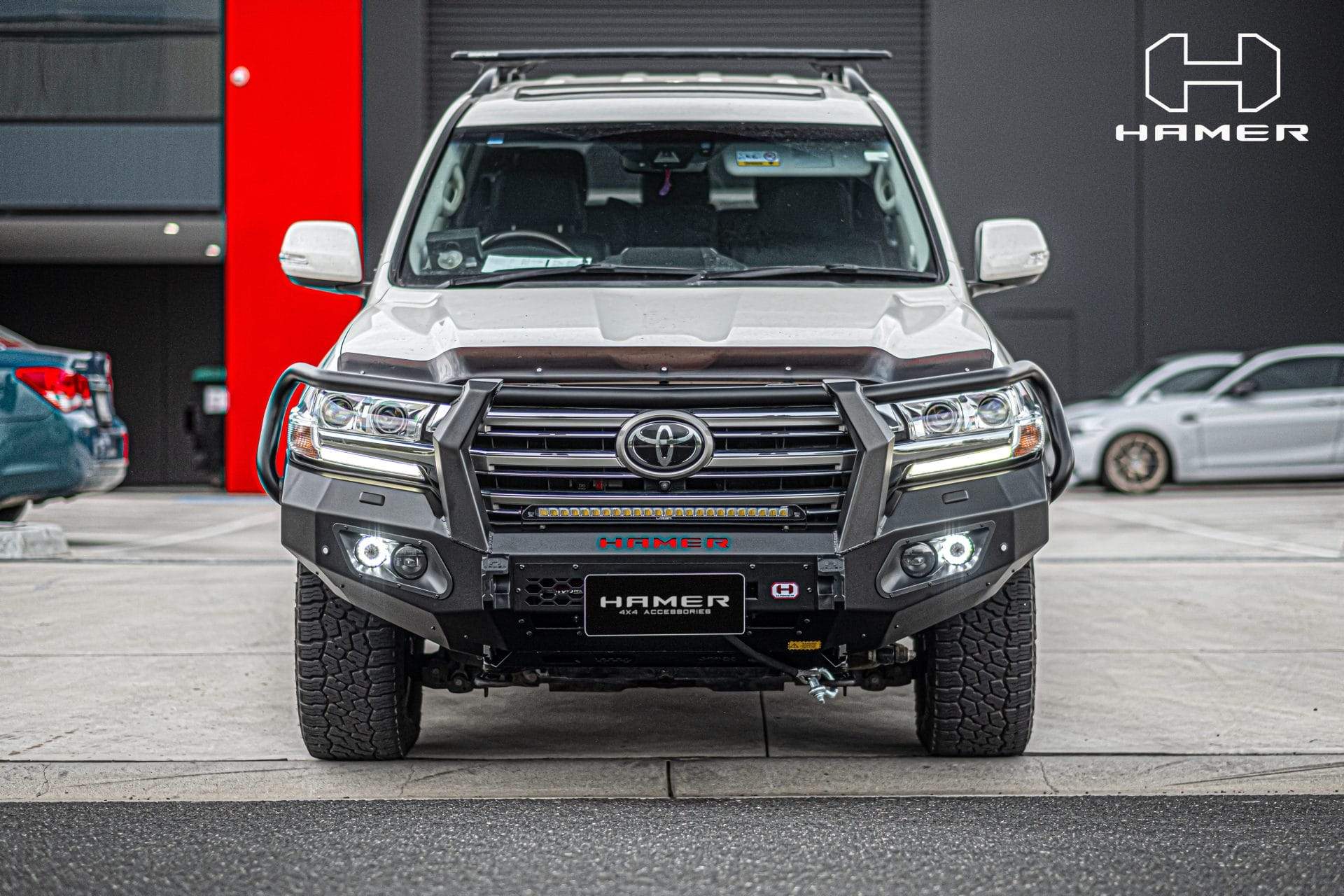 HAMER TOYOTA LANDCRUISER 200 SERIES 2015-2020 BULL BAR King Series Plus