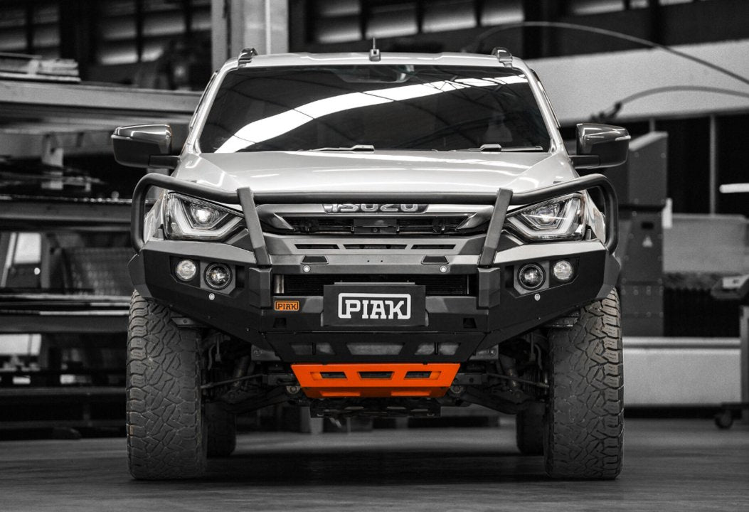 PIAK Elite 3-Loop Winch Bar Isuzu D-Max 2020+ (Black & Orange)
