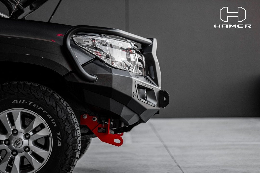 HAMER TOYOTA LANDCRUISER 200 SERIES 2010-2015 BULL BAR King Series Plus (Incl. Rated Recovery Points)