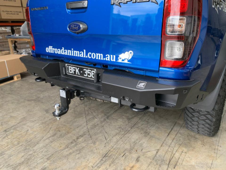 Offroad Animal  Rear Bar, bumper, Ford Raptor Ranger PX 2018-2022