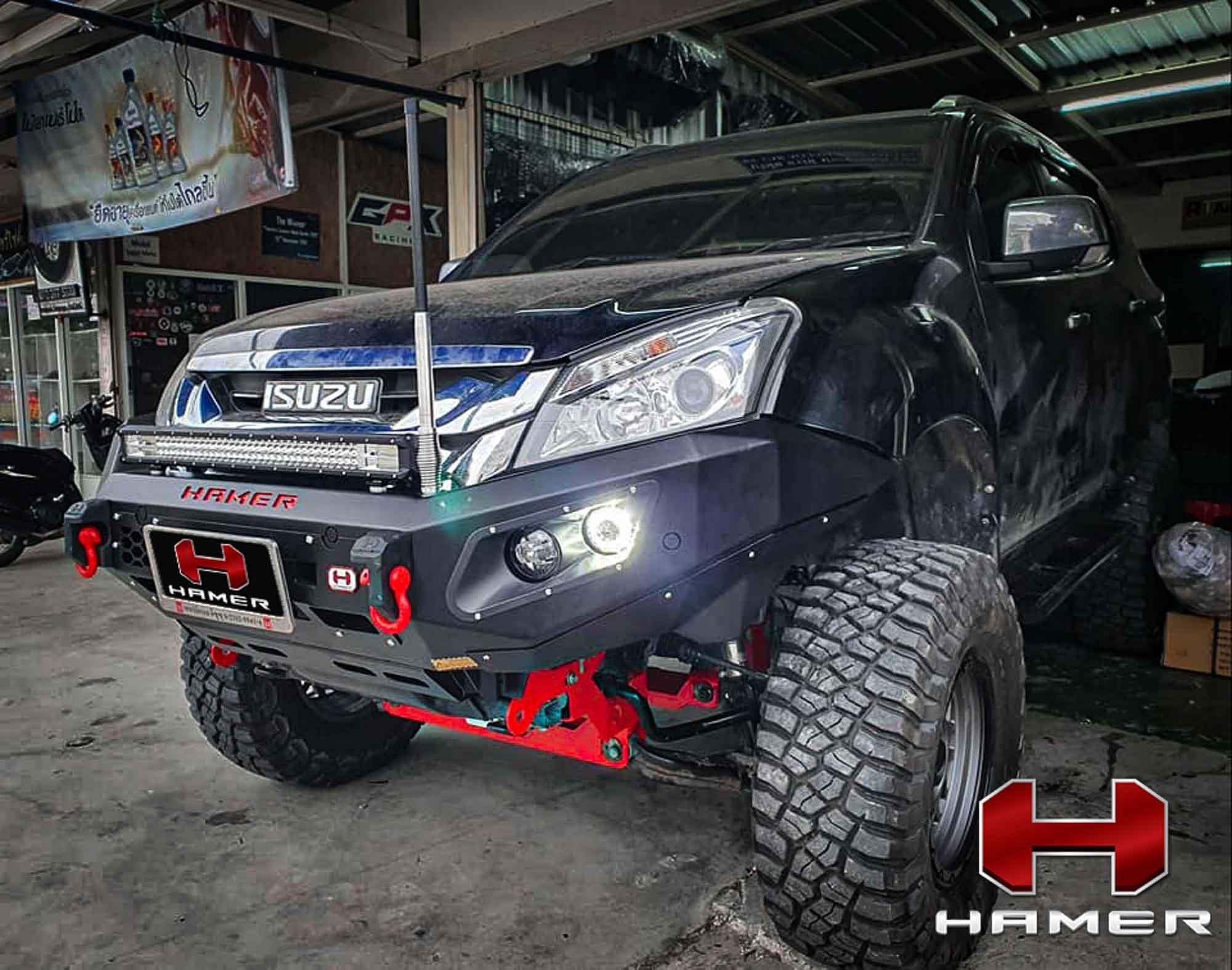 HAMER ISUZU MUX 2012-2016 BULL BAR King Series