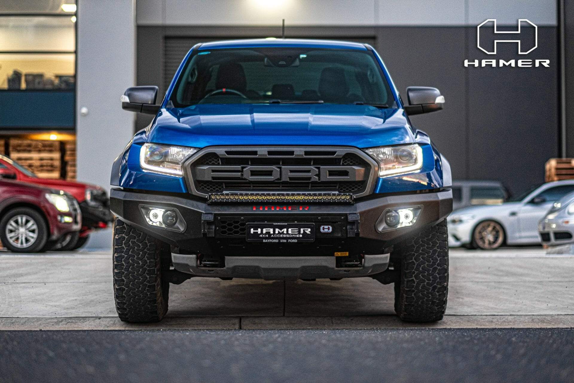 HAMER FORD RAPTOR 2018-2022 BULL BAR King Series