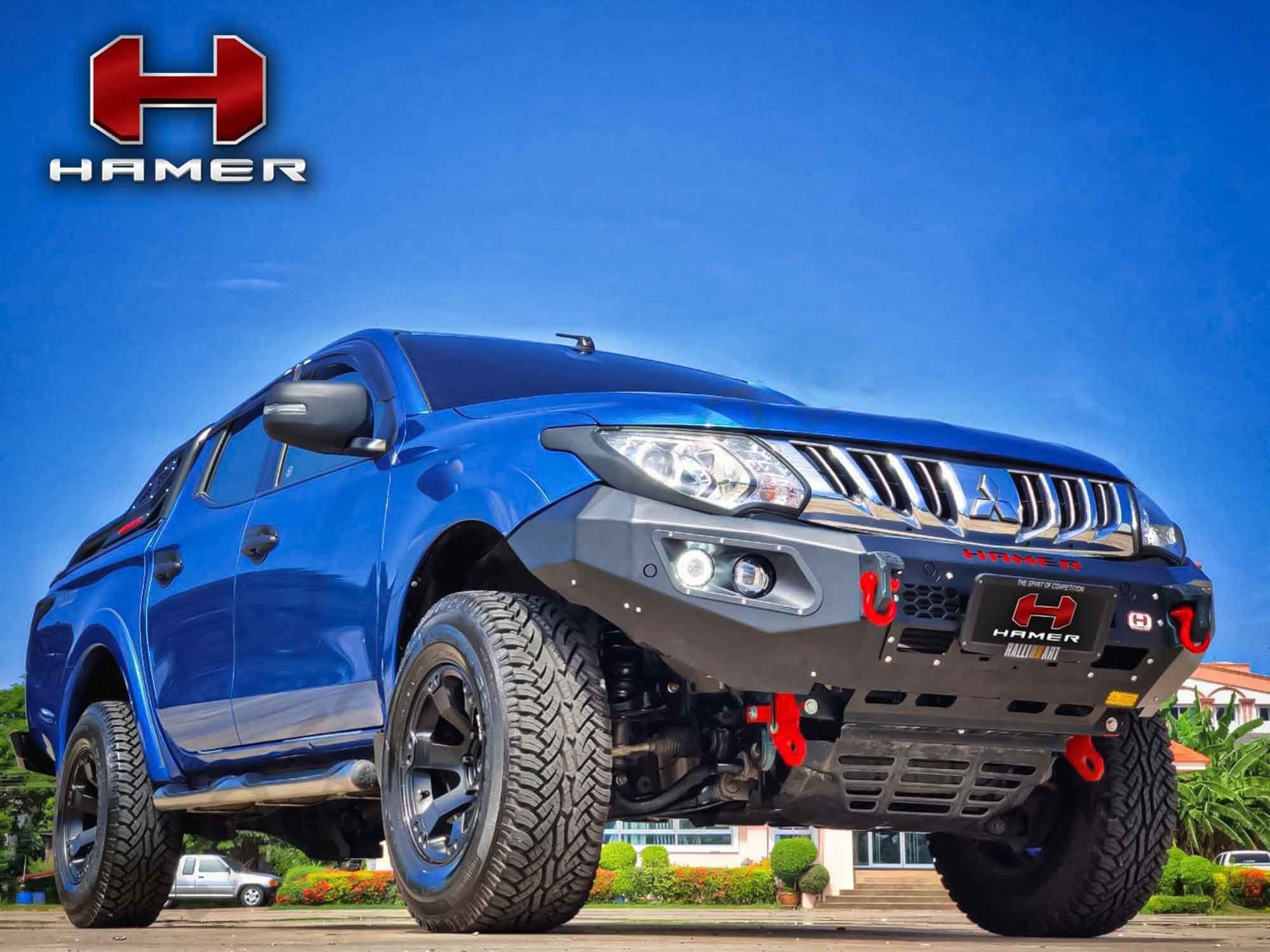 HAMER MITSUBISHI TRITON MQ 2015-2018 BULL BAR King Series