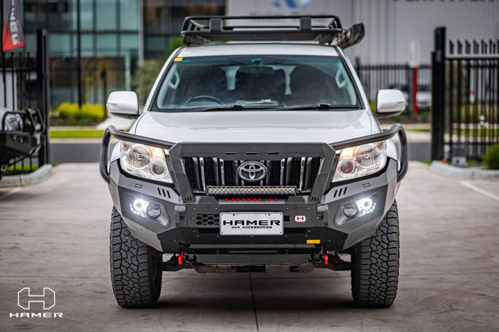 HAMER TOYOTA LANDCRUISER PRADO PRADO 150 SERIES 2009-2013 BULL BAR King Series Plus (Incl. Rated Recovery Points)