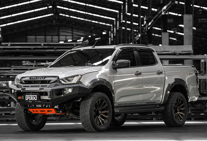 PIAK Elite Non Loop Winch Bar Isuzu D-Max 2020+ (Black & Orange)