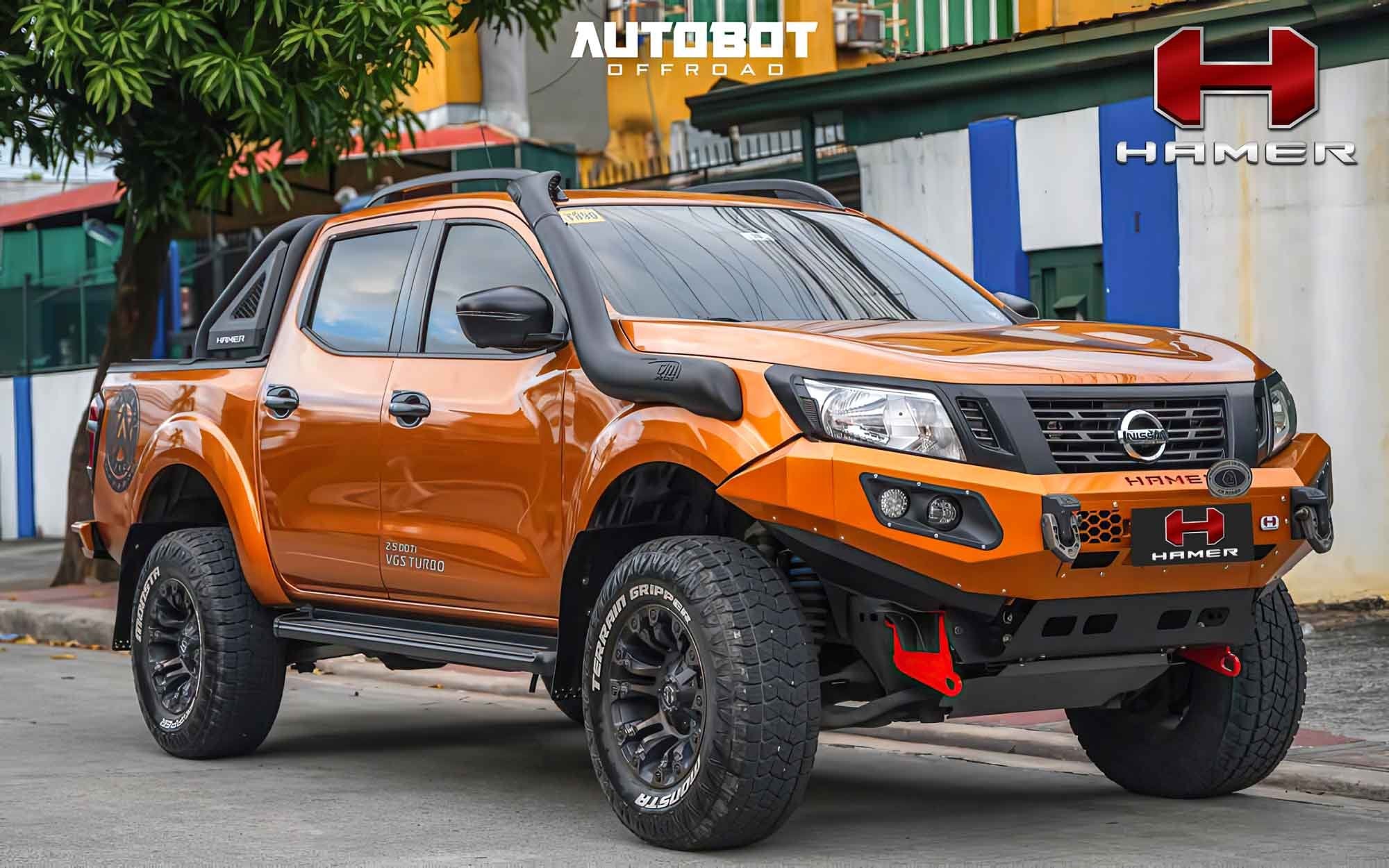HAMER NISSAN NAVARA NP300 2015-2020 BULL BAR King Series