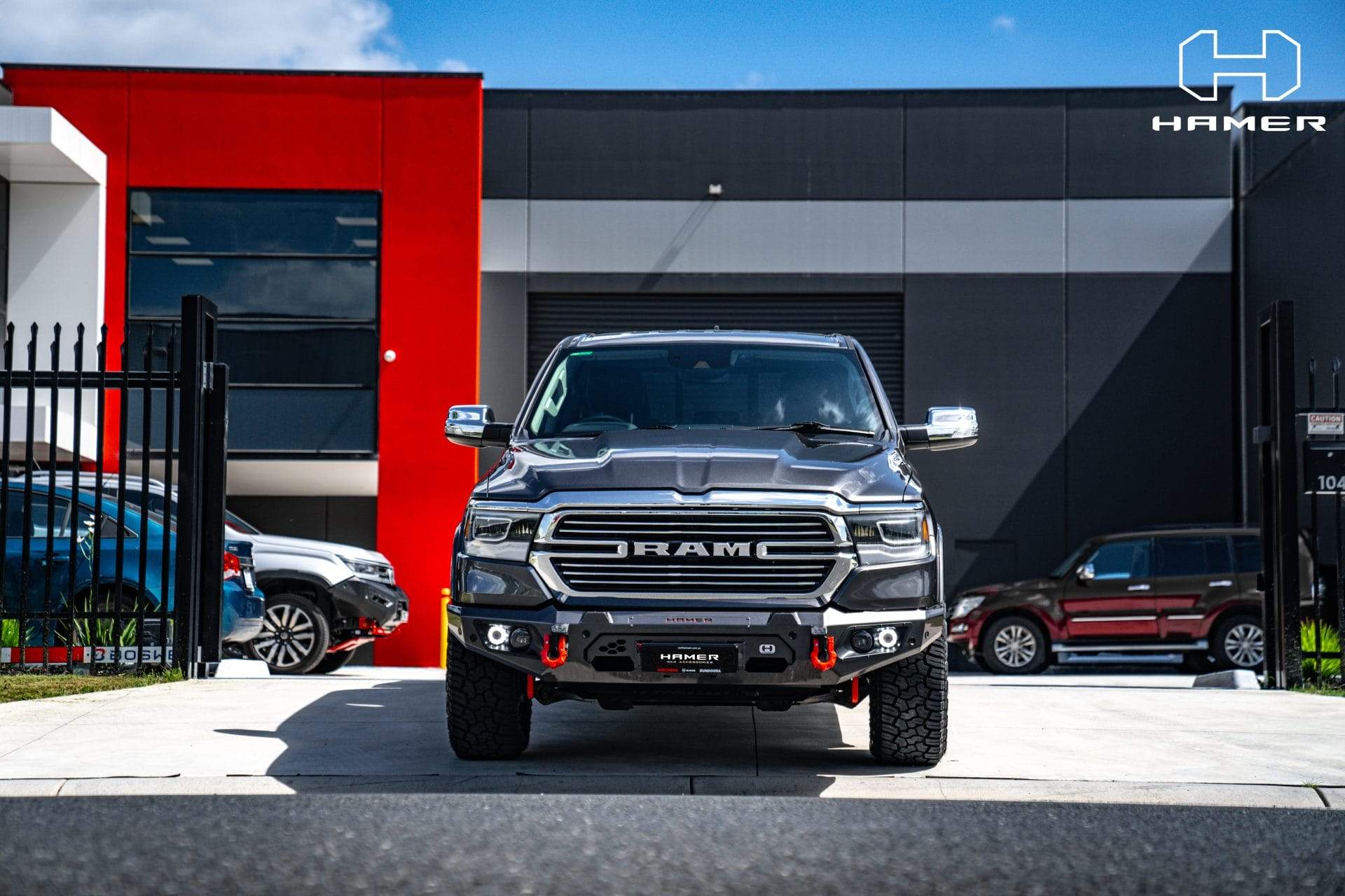 HAMER RAM 1500 DT 2021-Present BULL BAR King Series (Incl. Rated Recovery Points)