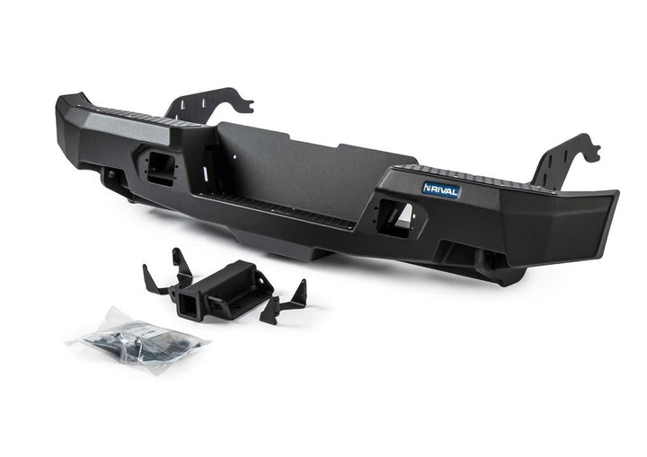 Aluminium Rear Bar with RIVAL Spotlights (Set of 2) - Ford Ranger PX1/PX2/PX3 (2011–2022)