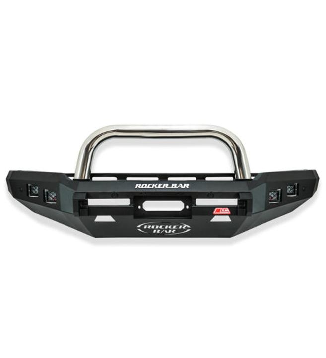 Patrol GU Y62 Series 5 2018-Current 078-01SQSSL Rocker Bull Bar Single Stainless Loop Package